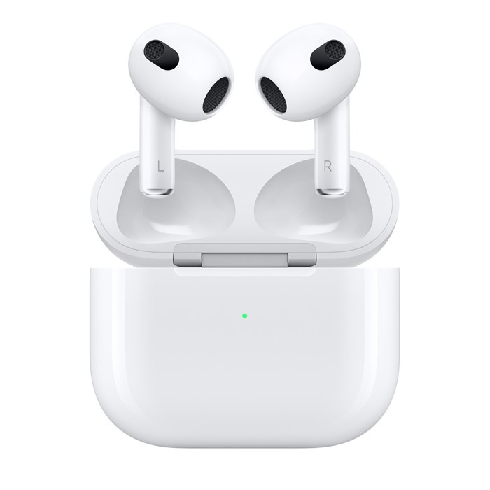 Беспроводные наушники AirPods 3 белого цвета MME73RU - фото 12826