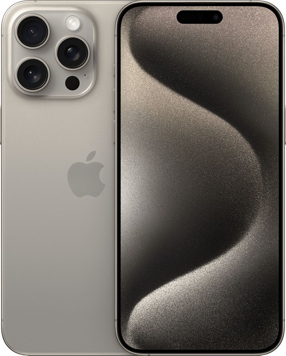 iPhone 15 Pro Max 512GB Natural Titanium (Натуральный Титан) MU6W3J - фото 15542
