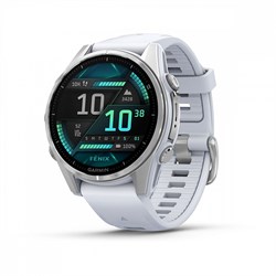 Fenix 8 - 43 мм Amoled серебристый корпус белый ремешок 010-02903-00 010-02903-00 - фото 24857