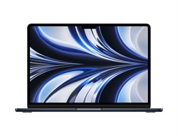 MacBook Air 13 2022, M2 (8c CPU, 8c GPU), RAM 8 ГБ, SSD 256 ГБ, Apple graphics 8-core, macOS, русская раcкладка (KB-RU), Midnight (Тёмная ночь), MLY33RU/A MLY33RU - фото 50234