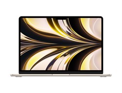 MacBook Air 13 2022, M2 (8c CPU, 10c GPU), RAM 8 ГБ, SSD 512 ГБ, Apple graphics 10-core, macOS, русская раcкладка (KB-RU), Starlight (Сияющая звезда), MLY23RU/A MLY23RU - фото 50264