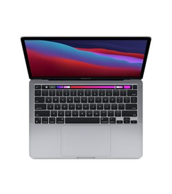 MacBook Pro 13 2020, M1 (8c CPU, 8c GPU) RAM 16 ГБ, SSD 256 ГБ, Apple graphics 8-core, macOS, английская раскладка (KB-US), Space gray (Серый космос) Z11B000E3 | Z11B000E3 - фото 50323