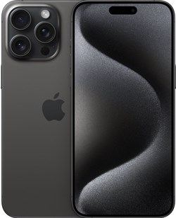 iPhone 15 Pro 128 ГБ, Black Titanium (Чёрный Титан), nano Sim + eSim MTU73J - фото 51743