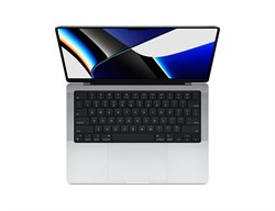 MacBook Pro 14 дюймов, 2021 г., M1 Pro (8c CPU, 14c GPU), RAM 16 ГБ, SSD 512 ГБ, Apple graphics 14-core, macOS, английская раскладка (KB-US), Silver (Серебристый), MKGR3**/A MKGR3LL - фото 51975