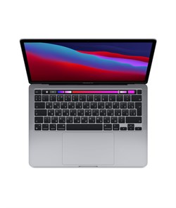 MacBook Pro 13 2020, M1 (8c CPU, 8c GPU) RAM 8 ГБ, SSD 256 ГБ, Apple graphics 8-core, macOS, русская раскладка (KB-RU), Space gray (Серый космос) MYD82RU | MYD82RU - фото 52202