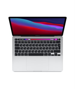 MacBook Pro 13 2020, M1 (8c CPU, 8c GPU) RAM 8 ГБ, SSD 512 ГБ, Apple graphics 8-core, macOS, русская раскладка (KB-RU), Silver (Серебристый) MYDC2RU | MYDC2RU - фото 52207