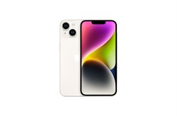 iPhone 14 256 ГБ, Starlight (Сияющая звезда), nano Sim + eSim MPW43 - фото 52707