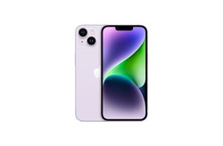 iPhone 14 256 ГБ, Purple (Фиолетовый), Dual nano Sim MPW73ZA - фото 52951