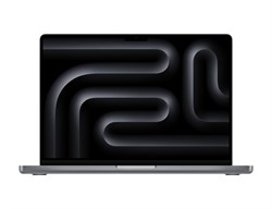 MacBook Pro 14 2023, M3 (8c CPU, 10c GPU) RAM 8 ГБ, SSD 512 ГБ, Space gray (Серый космос) английская раскладка (KB-US) MTL73**/A, Z1C8, Z1C9 MTL73LL - фото 53697