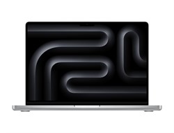 MacBook Pro 14 2023, M3 (8c CPU, 10c GPU) RAM 8 ГБ, SSD 512 ГБ, Silver (Серебристый) английская раскладка (KB-US) MR7J3**/A, Z1A900042, Z1AA MR7J3LL - фото 53703