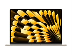 MacBook Air 13, 2024, M3 (8c CPU, 8c GPU), RAM 8 ГБ, SSD 256 ГБ, Starlight (Сияющая звезда), английская раскладка (KB-US), MRXT3**/A, 30W MRXT3LL - фото 55111