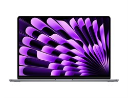 MacBook Air 13, 2024, M3 (8c CPU, 8c GPU), RAM 8 ГБ, SSD 256 ГБ, Space gray (Серый космос), английская раскладка (KB-US), MRXN3**/A, 30W MRXN3LL - фото 55119