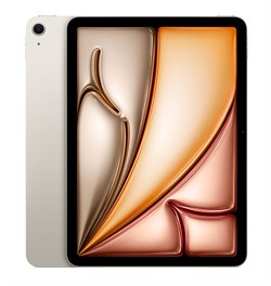 iPad Air 11, 2024, M2, 128 ГБ, Wi-Fi, Starlight ("Сияющая звезда") MUWE3 - фото 55969