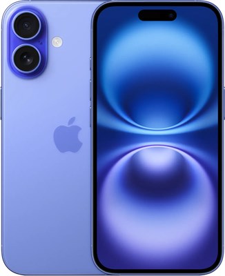 iPhone 16 512 ГБ, Ультрамариновый (Ultramarine), nano Sim + eSim MYE53J - фото 69465