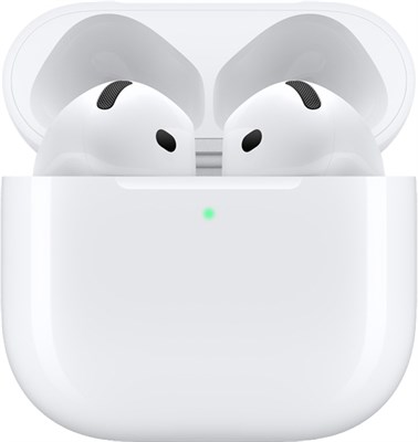 Беспроводные наушники AirPods 4, (2024), Белый, без адаптивного шумоподавления MXP63 - фото 69912