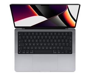 MacBook Pro 14 M1 Pro (10/16) 32GB 512GB английская клавиатура (KB-US) Space gray (Серый космос) Z15G0002W Z15G0002W