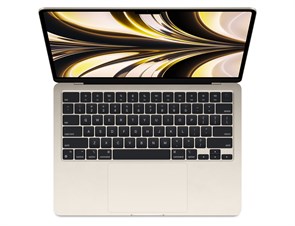 MacBook Air 13 M2 (8/8) 8GB 256GB английская клавиатура (KB-US) Starlight (Сияющая звезда) MLY13** MLY13LL