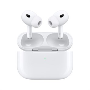 Беспроводные наушники AirPods Pro 2 с зарядным футляром MagSafe (Lightning) белого цвета MQD83AM