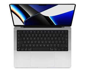 MacBook Pro 14 M1 Max (10/24) 32GB 2TB английская клавиатура (KB-US) Silver (Серебристый) Z15J004WS Z15J004WS