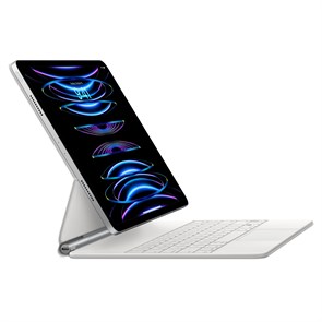 Magic клавиатура для iPad Pro 11-inch (4-го поколения)iPad Air (5-го поколения) - английская клавиатура - Белая MJQJ3LL