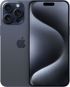 iPhone 15 Pro 128GB Blue Titanium (Синий Титан) MTUA3J