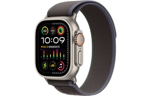 Watch Ultra 2 49 мм корпус из титана цвет ремешка Blue/Black Trail Loop размер S/M (130-180 мм) MRF53LL