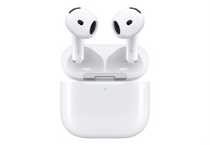 Беспроводные наушники AirPods 4 (ANC) с адаптивным шумоподавлением белого цвета MXP93