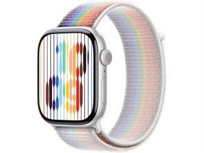 Watch Series 10 42 мм Silver (Серебристый) Алюминиевый корпус с Pride Edition Sport Loop MWWW3-MU9P3