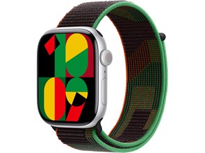 Watch Series 10 46 мм Silver (Серебристый) Алюминиевый корпус с Black Unity Sport Loop MWX03-MUJU3