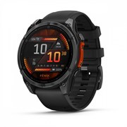 Fenix 8 - 47 мм Amoled серый черный силиконовый ремешок 010-02904-00 010-02904-00