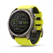 Fenix 8 - 51 мм Solar Sapphire титановый серый с желтым ремешком 010-02907-21 010-02907-21