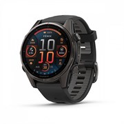 Fenix 8 - 43 мм Amoled Sapphire угольно-черный DLC пепельно-серый ремешок 010-02903-21 010-02903-21