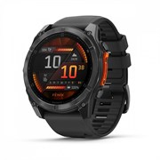 Fenix 8 - 51 мм Amoled серый черный силиконовый ремешок 010-02905-00 010-02905-00