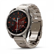 Fenix 8 - 47 мм Amoled Sapphire Titanium светло-серый титановый ремешок 010-02904-40 010-02904-40