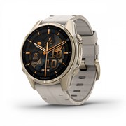 Fenix 8 - 43 мм Amoled Sapphire золотистый серый кожаный ремешок 010-02903-40 010-02903-40