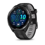 Forerunner 965 черные темно-серый DLC титановый безель с черным ремешком 010-02809-10 010-02809-10