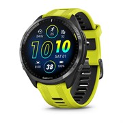 Forerunner 965 черные темно-серый DLC титановый безель с желто-черным ремешком 010-02809-12 010-02809-12