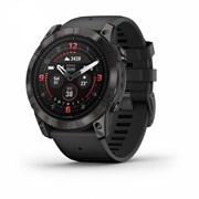 Epix Pro (Gen 2) Sapphire Edition 51 мм титановый угольно-серый DLC черный силиконовый ремешок 010-02804-01 010-02804-01