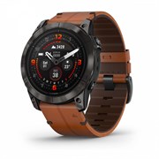 Epix Pro (Gen 2) Sapphire Edition 51 мм титановый угольно-серый DLC коричневый кожаный ремешок 010-02804-30 010-02804-30