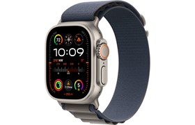 Watch Ultra 2, 49 мм, корпус из титана, цвет ремешка Blue, Alpine Loop, размер L (165-210 мм) MREQ3LL