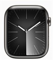Watch Series 9 45 мм корпусс из нержавеющей стали Графитовый MRQN3 блочный стальной браслет цвет Серебристый MRQN3-MU9A3-Z0YQ - фото 18173