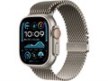 Watch Ultra 2 49 мм Натуральный Титан корпус c Натуральный Титан с Titanium Milanese Loop ремешком - L (180-210 мм) MYT03-MXKE3-MX5T3 - фото 19954