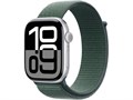 Watch Series 10 46 мм Silver (Серебристый) Алюминиевый корпус с Lake Green Sport Loop MWX03-MXL83 - фото 20329